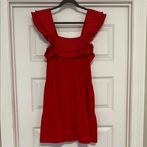 NWT Entro Vibrant Red Sleeveless Dress
